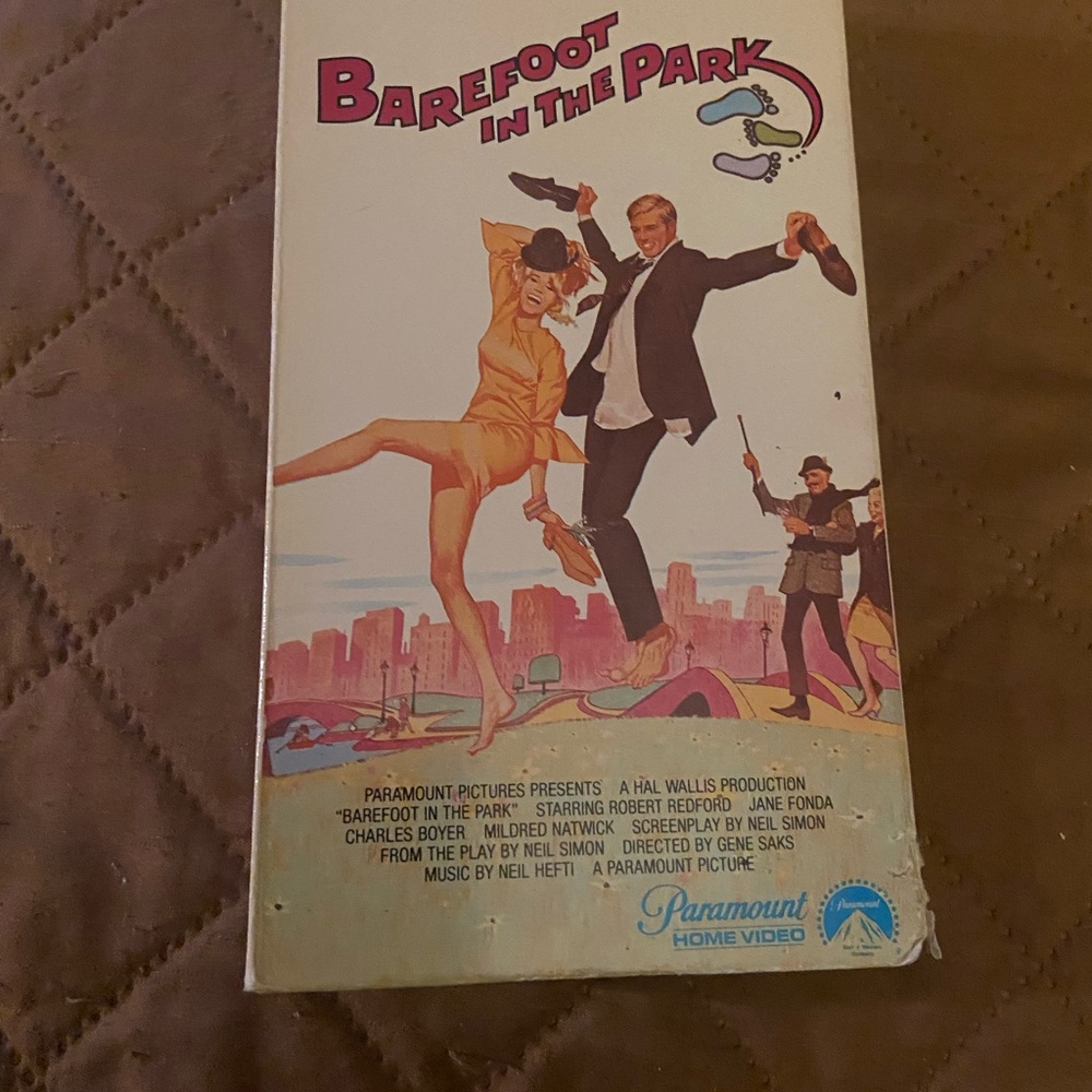 Vintage Barefoot in the Park VHS tape